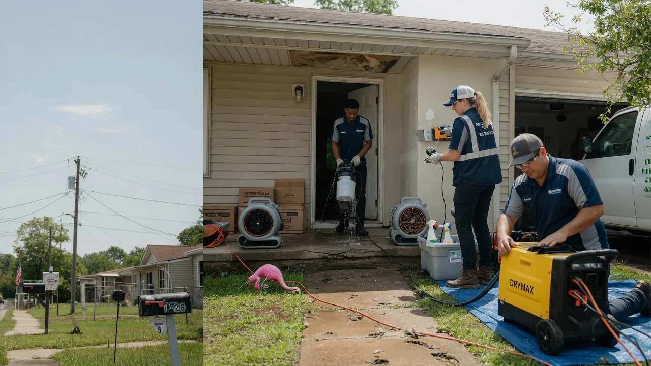 Storm Damage Water Removal in Oskaloosa, IA near me